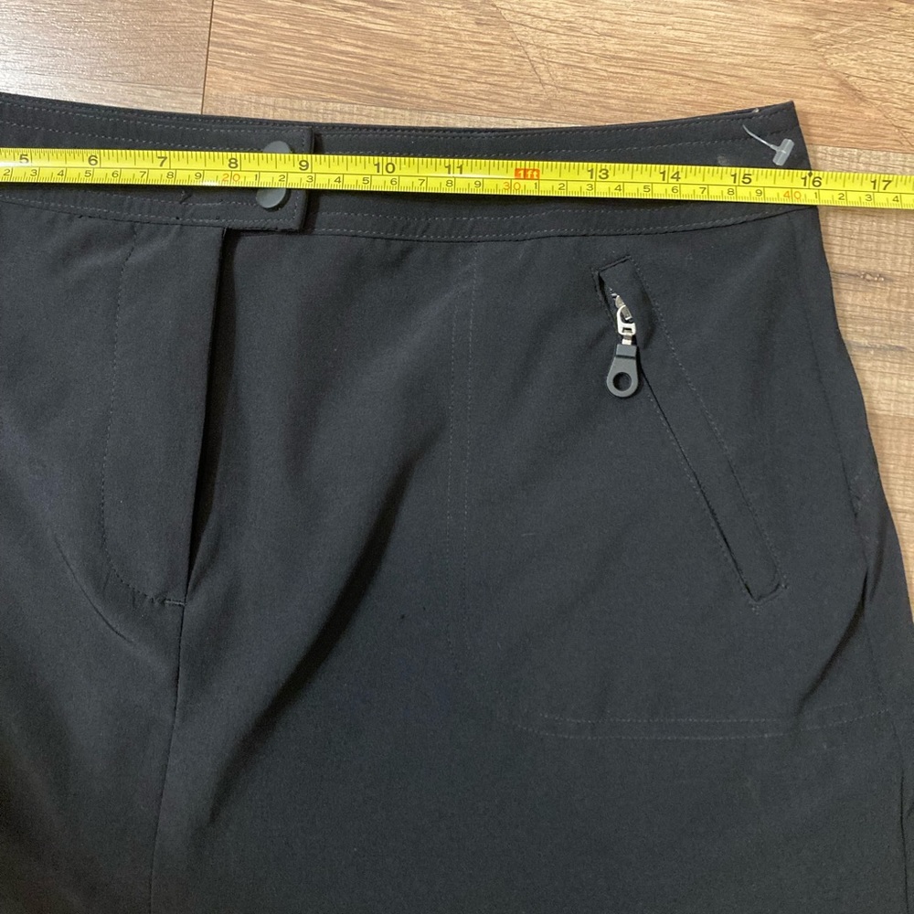 Zenergy By Chico’s | NWOT Women’s Athletic Black Skort - Picture 8 of 10